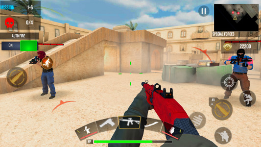 اسکرین شات بازی FPS Commando Strike 3D 3