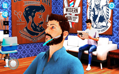 اسکرین شات بازی Barber Shop: Hair Cutting Game 1