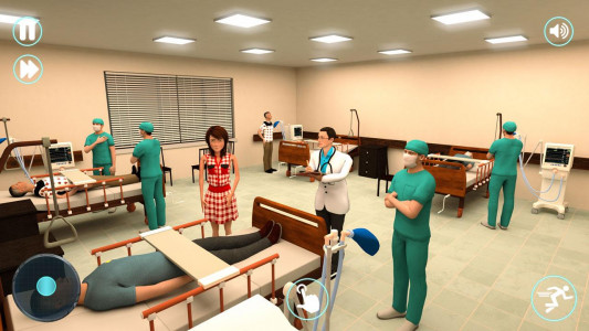 اسکرین شات بازی Doctor Simulator ER Hospital 3