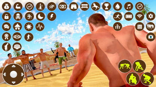 اسکرین شات بازی Kabaddi Game: Pro Wrestling 3D 3