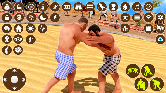 اسکرین شات بازی Kabaddi Game: Pro Wrestling 3D 2