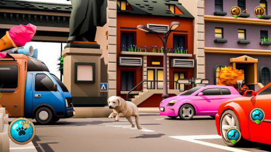 اسکرین شات بازی Dog Simulator Games - Dog Town : Puppy Pet Rescue 3