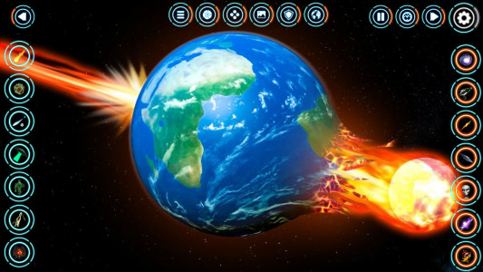 اسکرین شات بازی Solar System Destroy: io Games 2