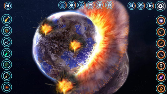 اسکرین شات بازی Solar System Destroy: io Games 4