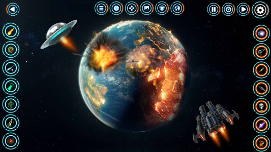 اسکرین شات بازی Solar System Destroy: io Games 3