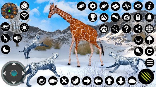 اسکرین شات بازی Wild Snow Leopard Simulator 5