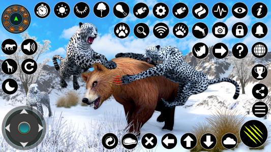 اسکرین شات بازی Wild Snow Leopard Simulator 1