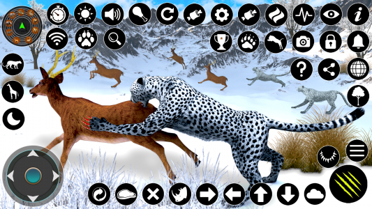 اسکرین شات بازی Wild Snow Leopard Simulator 2