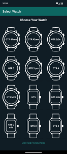 اسکرین شات 2 برنامه Watchfaces for Amaz Watches