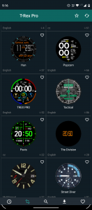 اسکرین شات برنامه Watchfaces for Amaz Watches 5