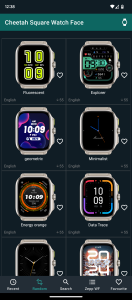 اسکرین شات 6 برنامه Watchfaces for Amaz Watches