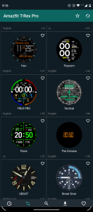 اسکرین شات برنامه Watchfaces for Amazfit Watches 5