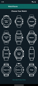 اسکرین شات برنامه Watchfaces for Amaz Watches 1