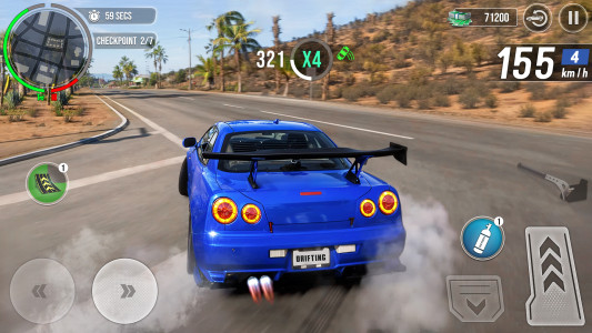 اسکرین شات 2 بازی Extreme Car Racing Drift Games