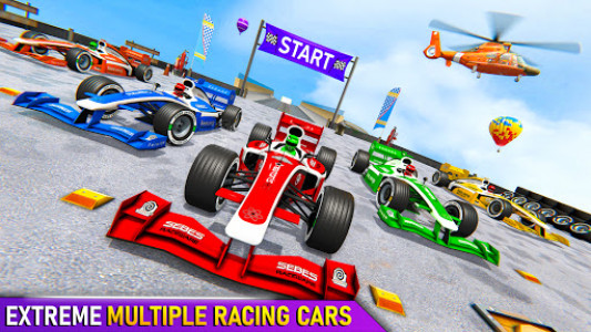 اسکرین شات برنامه Formula Car GT Stunts Race: Mega Ramp Stunt Games 6