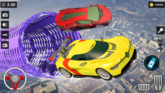 اسکرین شات 3 بازی Car Stunt Game - Car Games 3D