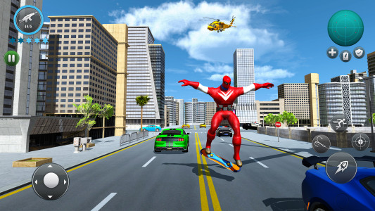 اسکرین شات بازی Spider Games Flying Super Hero 7