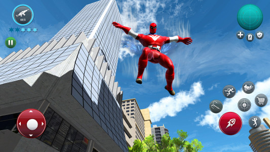 اسکرین شات بازی Spider Games Flying Super Hero 4
