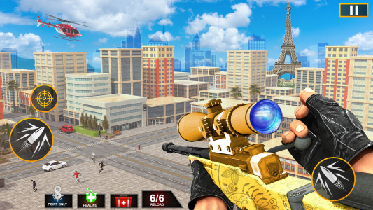 اسکرین شات بازی Banduk Game - Sniper Gun Games 6