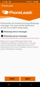 اسکرین شات برنامه Fwd SMS & more to email/phone 4