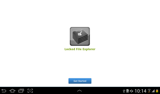 اسکرین شات برنامه Locked File Explorer 1
