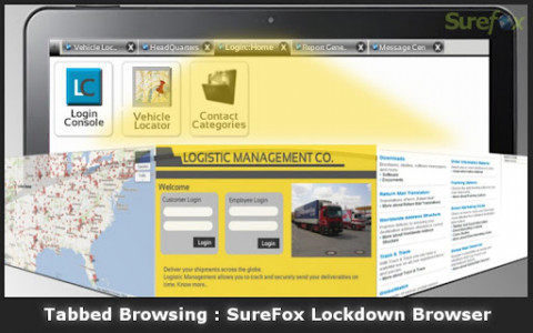 اسکرین شات برنامه SureFox Kiosk Browser Lockdown 2