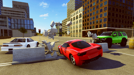 اسکرین شات برنامه Ultimate City Car Crash 2019: Driving Simulator 1