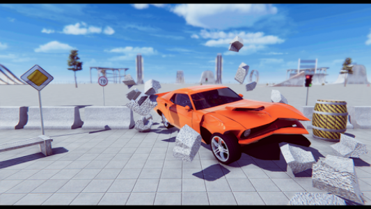 اسکرین شات برنامه Car Crash Demolition Derby Simulator 2018 8