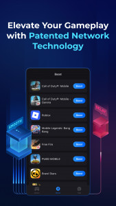 اسکرین شات 5 برنامه GearUP: Lower Lag Game Booster