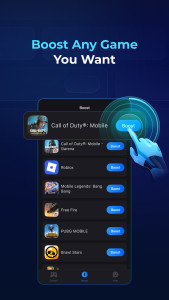 اسکرین شات 5 برنامه GearUP: Lower Lag Game Booster