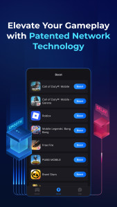 اسکرین شات 5 برنامه GearUP: Lower Lag Game Booster