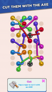 اسکرین شات 4 بازی Twisted Ropes: Untangle 3D