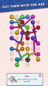 اسکرین شات بازی Twisted Ropes: Untangle 3D 4