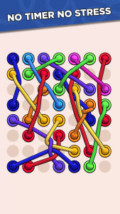 اسکرین شات 1 بازی Twisted Ropes: Untangle 3D