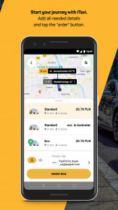 اسکرین شات برنامه iTaxi - the taxi app 4