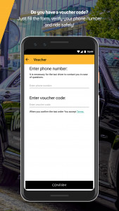 اسکرین شات برنامه iTaxi - the taxi app 2