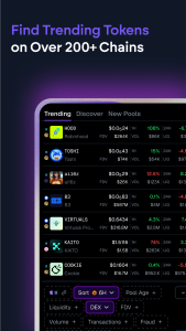 اسکرین شات 2 برنامه GeckoTerminal: DEX Tracker