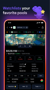اسکرین شات 5 برنامه GeckoTerminal: DEX Tracker