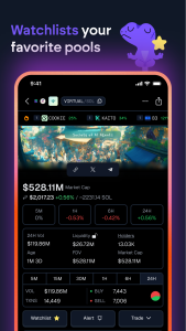 اسکرین شات 5 برنامه GeckoTerminal: DEX Tracker