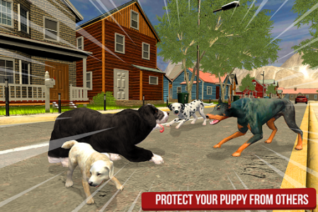 اسکرین شات بازی Domestic Dog Simulator: stray dog games 2