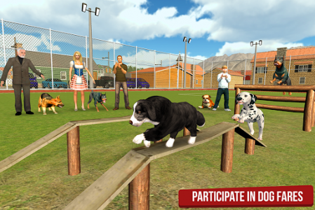 اسکرین شات بازی Domestic Dog Simulator: stray dog games 8