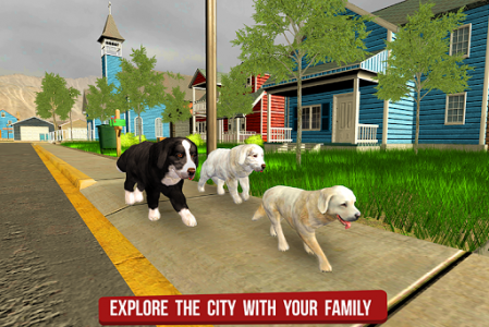 اسکرین شات بازی Domestic Dog Simulator: stray dog games 1