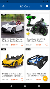 اسکرین شات برنامه RC Cars toys online shopping 6