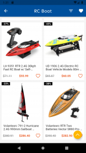 اسکرین شات برنامه RC Cars toys online shopping 3