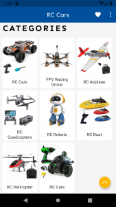 اسکرین شات برنامه RC Cars toys online shopping 1