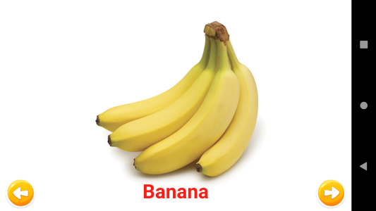 اسکرین شات 3 برنامه Fruits & Vegetables