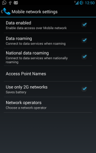 اسکرین شات 5 برنامه 2G 3G 4G LTE Switcher