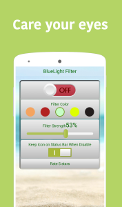 اسکرین شات 1 برنامه Bluelight Filter - Night Mode
