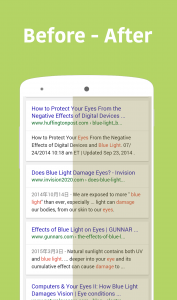 اسکرین شات برنامه Bluelight Filter - Night Mode 2