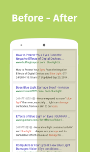 اسکرین شات 2 برنامه Bluelight Filter - Night Mode